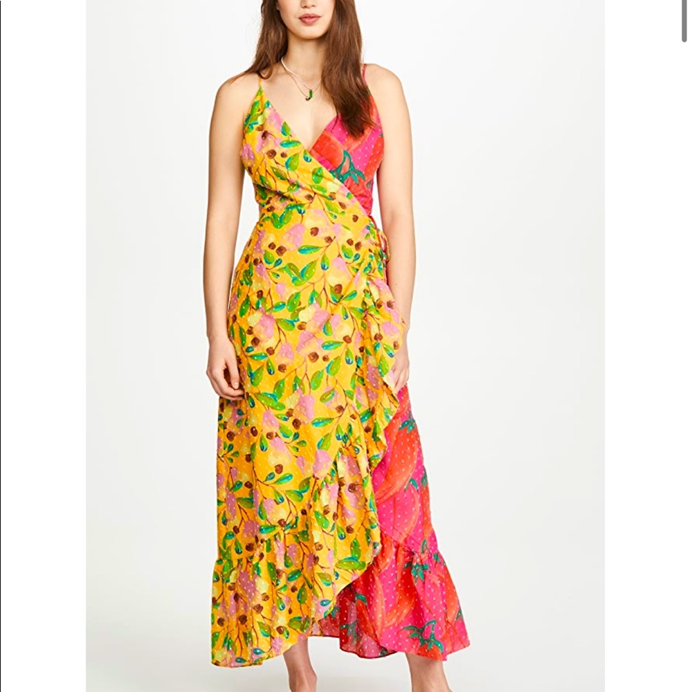 Farm Rio wrap dress